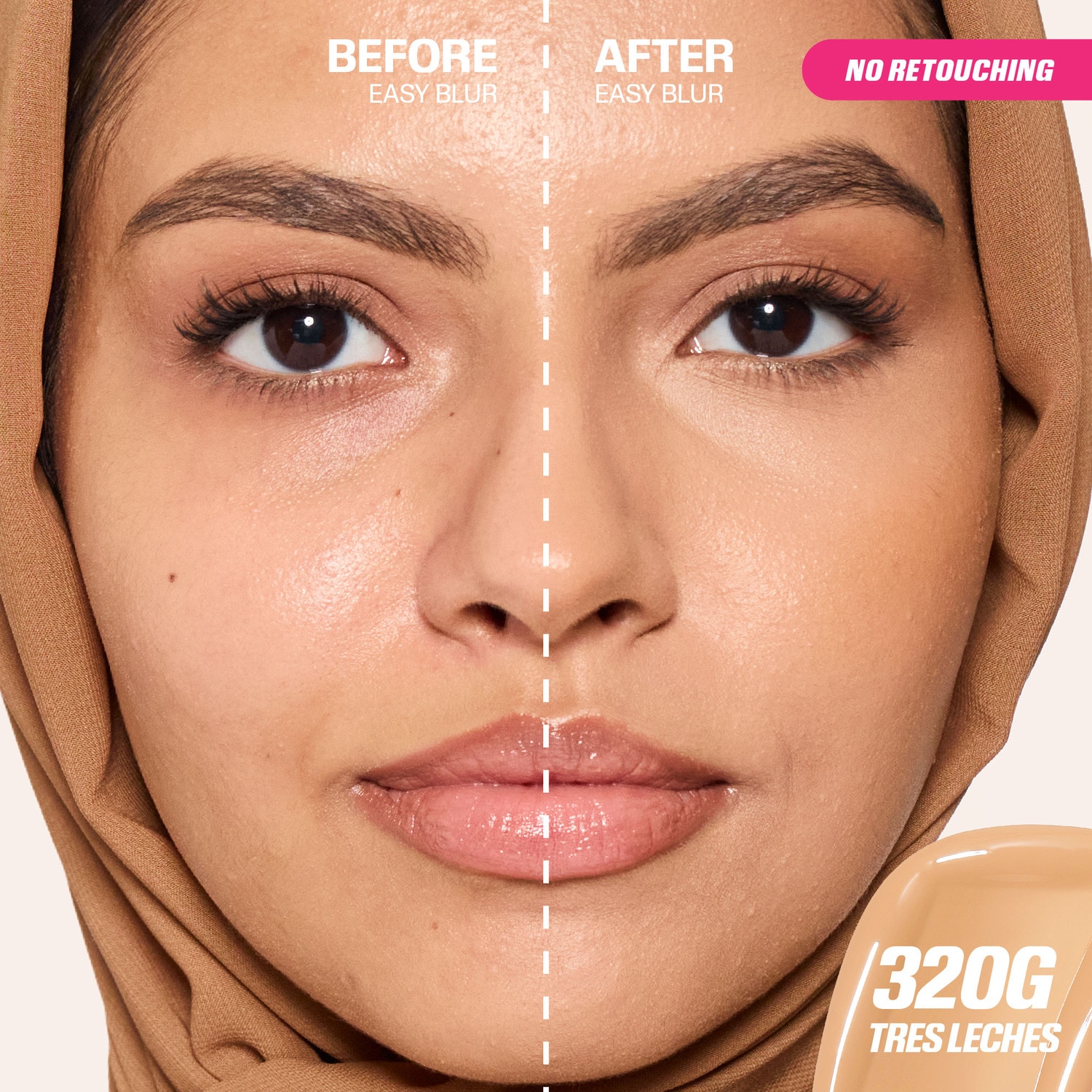 EASY BLUR FOUNDATION (BASE DE MAQUILLAJE PARA ROSTRO)